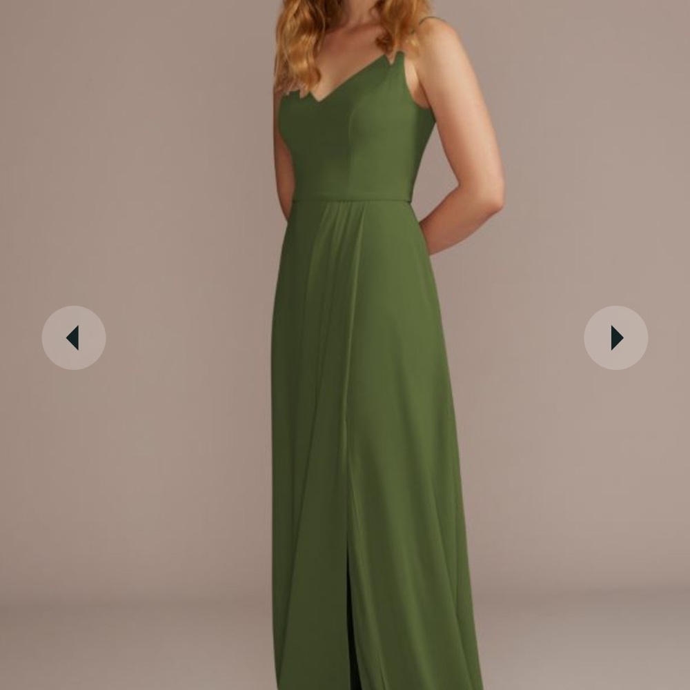 David’s bridal bridesmaid dress